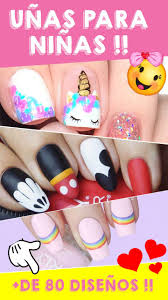 Diseños de uñas para pies facil en tono azul con algunas inscrustaciones como ya haz podido ver en otros tut. Unas Para Ninas Mas De 80 Disenos Faciles Y Bonitos Para Ellas Nailart Nails Unasdecoradas Unasp Unas Para Ninas Manicura De Unas Manicura Para Ninas