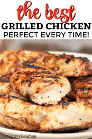 How To Grill Chicken Breasts Get Perfect Chicken Every Time