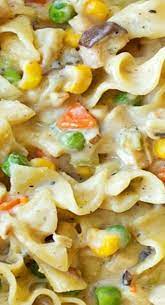 Creamy Chicken Pot Pie Noodles Recipe Creamy Chicken Pot Pie Recipes Creamy Chicken