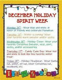 See more ideas about homecoming spirit week, homecoming spirit, spirit week. Image Result For Holiday Spirit Week Ideas School Spirit Week Holiday Spirit Week School Spirit Days