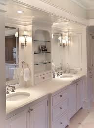 Double vanity with towers double vanity in traditional style. Double Vanity Linen Towers Houzz