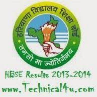 Hbse Results 2013 2014 Www Hbse Ac In Secondary And Senior Secondary Results School Results Haryana Result 2014