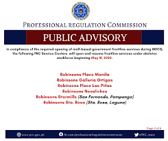 Strict home quarantine shall be observed in all households, Prc Offices Operating Under Work From Home Arrangement And Or Skeleton Workforce Starting May 18 2020 Professional Regulation Commission