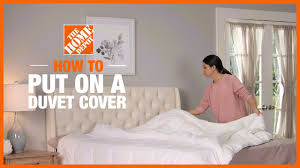 Compare prices on popular products in bedding & bath. How To Put On A Duvet Cover The Home Depot