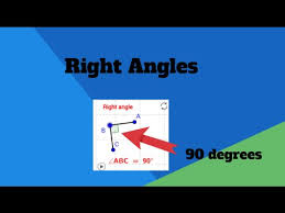 Maybe you would like to learn more about one of these? Math Video Definitions Right Angles Youtube