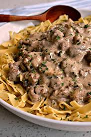 Ground Beef Stroganoff Recipe Ground Beef Stroganoff Beef Stroganoff Stroganoff