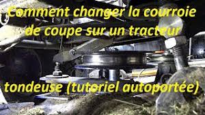 Tämä laite on ollu esittelykäytössä. Comment Changer La Courroie De Coupe Sur Un Tracteur Tondeuse Tutoriel Autoportee Youtube