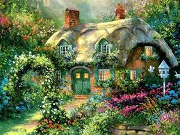 17 active 1800 flowers coupons and promo code for may. House In Glandon Grove F2 Desktop Nexus Wallpapers Cottage Art Landscape Paintings Beautiful Paintings