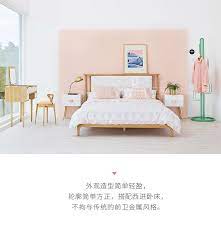艾黛家居床头柜北欧小户型白色床头柜简约现代实木腿卧室储物柜 淘宝网 decor interior decorating furniture