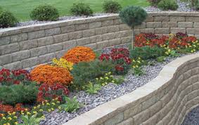 Reinforced concrete block retaining walls are a convenient way of building vertical retaining walls. Concrete Block Retaining Wall