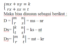 Check spelling or type a new query. Cara Mudah Menyelesaikan Persaman Linear Dengan Matriks