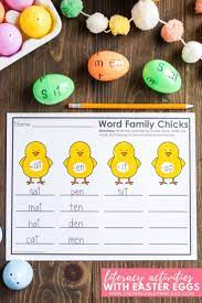 Easter Egg Literacy Activities For Kindergarten Freebies Included Kindergarten Freebies Kindergarten Activities Literacy Activities