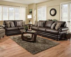 Corinthian Faulkner Chocolate Sofa And Loveseat My Furniture Place Living Room Sofa Living Room Suite Loveseat Sofa