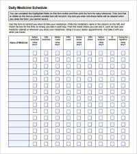 Medication Chart Printable Drug Medication Chart