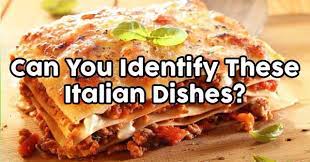Ask questions and get answers from people sharing their experience with risk. Can You Identify These Italian Dishes Quizpug
