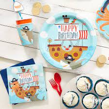 Pirate Shark 1st Birthday Party Supplies 1st Birthday Party Supplies Pool Birthday Party Pirate Birthday Party
