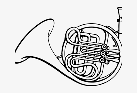 How To Draw A French Horn French Horn Coloring Pages 640x480 Png Download Pngkit Add a 5th circle for the thumb located on the bottom left about 4/5ths of the way down. french horn coloring pages