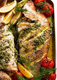 Let's explore a few delicious reasons to cook monkfish. Whole Baked Fish Snapper With Garlic Dill Butter Sauce Recipetin Eats