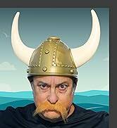 Amazon.com: City Costume Wigs Freddie Burt Downturn Human Hair Mustache  (Black) : Clothing, Shoes & Jewelry