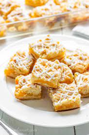 Fresh Peach Crumb Bars Recipe Peach Recipe Peach Desserts Dessert Recipes