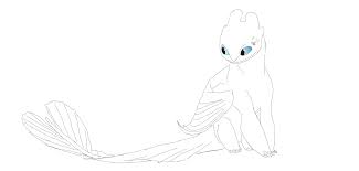 Toothless night fury dragon from how to train your dragon . I Have Draw Light Fury Fandom
