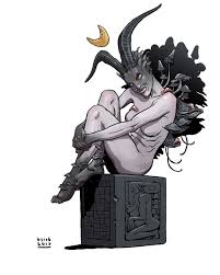 Black Goat Of The Woods With A Thousand Young Shub Niggurath The Black Goat Lord Of Woods The All Mother With A Thousand Young Shubniggurath Hplovecraft Cthulhu Mythos Cosmic Horror Lovecraftian