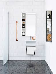 Latex leaching can occur when too much water (or water with chemicals in it) interacts with colored or grey grout mix, causing polymers in the grout to rise to the surface and whiten. The Latest Bathroom Tile Grout Trends
