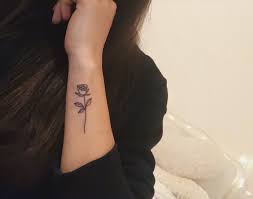 Rose Tatto Tiny Rose Tattoos Side Wrist Tattoos Tattoos