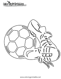 Are there coloring pages for fifa world cup? Football Shoe Coloring Pages