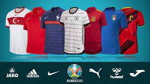 Cool All 24 Team S Kits Uefa Euro 2020 2021 Home Away Jerseys Youtube