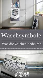 Waschsymbole Was Die Zeichen Bedeuten Waschsymbole Waschzeichen Wasche