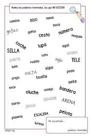 Basados en la teoría de las inteligencias múltiples, nuestros juegos didácticos online han sido creados por un equipo de docentes para integrar la educación y el entretenimiento en una experiencia de aprendizaje única. Encuentra Las Palabras Inventadas Aula Pt Comprension Lectora Estimulacion Cognitiva Para Adultos Ejercicios De Estimulacion Cognitiva