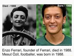 At the age of ten years his father alfredo, manager in a local factory of metal works, took both he and his brother alfredo jr. Died 1988 Enzo Ferrari Founder Of Ferrari Died In 1988 Mesut Ozil Footballer Was Born In 1988