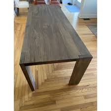 Shop for long outdoor dining table online at target. Cb2 Blox Mango Wood Dining Table Chairish