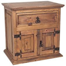 Mexican Rustic Furniture Double Door Nightstand Mexican Furniture Rustic Furniture Pine Furniture