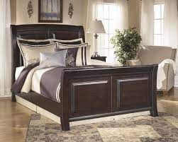 Espresso finish bedroom sets : Ashley Ridgley B520 King Size Sleigh Bedroom Set 6pcs In Dark Brown B520 31 36 39 78 76 99 93 2 Set 6