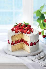 36 Fruity And Floral Cakes Made For Spring Party Season Strawberry Dream Cake Recipe Desserts Strawberry Cake Recipes