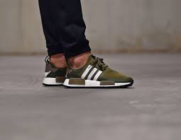 Nmd Trail Pk White Mountaineering Olive White Sneakers Chaussure Montagne Chaussure