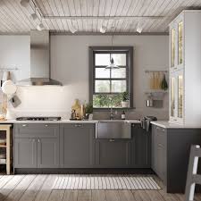 Smart, stylish and endlessly versatile, grey kitchen cabinets have the power to suit many types of scheme; Ikea Kitchen Cabinets Grey Decorkeun