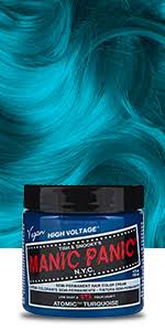 Achieving it can get tricky, however. Amazon Com Manic Panic Atomic Turquoise Hair Dye Hair Color Correctors Beauty
