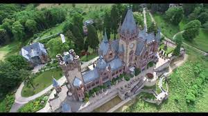 Der drachenfels ist ein berg im siebengebirge am rhein zwischen königswinter und bad honnef. Schloss Drachenburg Konigswinter Drachenfels Kopter In Bonn Dronepicture Germany 4k Youtube