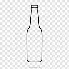 Now, we have made one side of the beer bottle's shape. Beer Bottle Glass Water Bottles Drawing Transparent Png