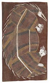 John Mawundjulbark Painting John Mawundjul Is An Important And Prolific Bark Painting Artist F Australian Painting Indigenous Australian Art Australian Art