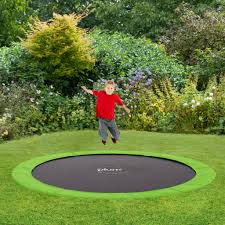 the plum in ground trampoline