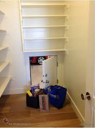 Some pantry design dilemmas won't seem obvious at the time of planning but may become apparent at a later date when the installation is complete. Door From Garage To Pantry Easy To Unload Groceries Simple House Dream House Home Hacks