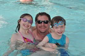Quality Time With Dad With Daughter And Son In A Swimming Pool Quality Time Travel Workout Workouts For Teens