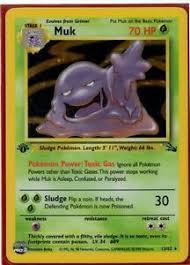 Save 10% on 2 select item (s) $0.50 shipping. Muk Pokemon Card First Edition Holo 13 62 Ebay