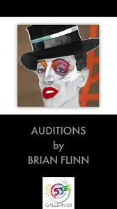 “Auditions,” a series of digital prints by Brian Flinn,