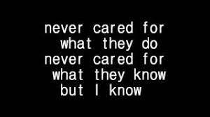 Open mind for a different view. Metallica Nothing Else Matter Lyrics Youtube