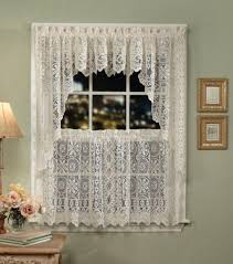 classic lace kitchen curtains designs